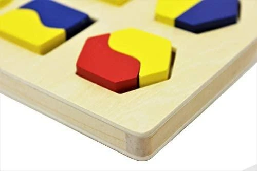 Bino Medinė geometrinių formų dėlionė