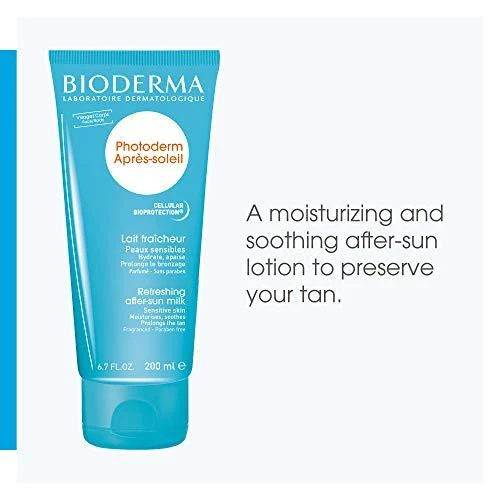 "Bioderma Photoderm After Sun Gel-Kreminis Sensitive Skin" kremas gelis po deginimosi jautraiai odai 200ml
