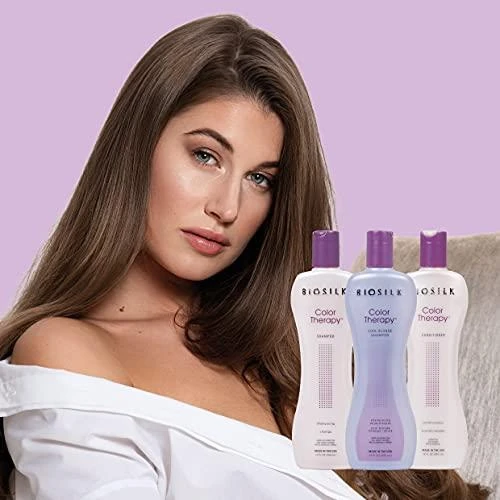Dažytų plaukų šampūnas Biosilk Color Therapy Šampūnas 355 ml