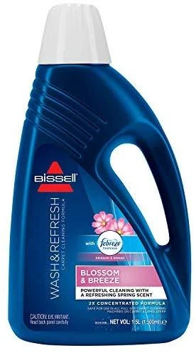Bissell Wash and Refresh Febreze, 1,5 litro, 2x koncentruota, mėlyna