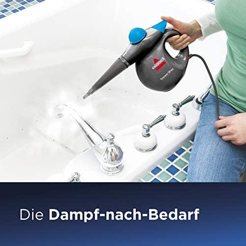 Bissell | Garinis valytuvas | SteamShot | Power 1050 W | Steam pressure 4.5 bar | Vanduo tank capacity 0.36 L | Mėlyna/Titanium