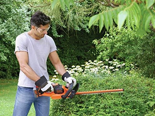 Black & Decker Juodas & Decker Akumuliatorinės gyvatvorių žirklės GTC18504PC 18V 4Ah 50 cm, Juodas & Decker