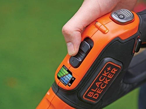 Black & Decker Juodas & Decker Akumuliatorinė žoliapjovė STC1820ESTC1820EPC 18 V 2 Ah 28 cm, Juodas & Decker