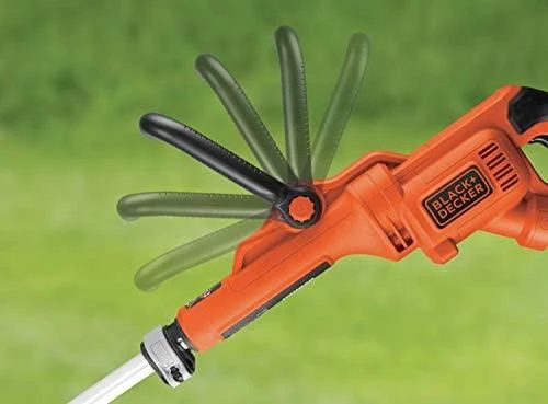 Black & Decker Juodas + DECKER 900W 35cm stiebo kirptuvas