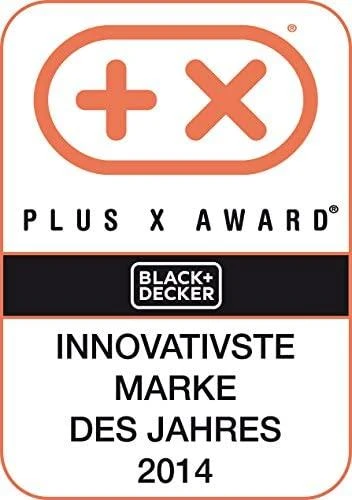 Black & Decker Juodas + DECKER 900W 35cm stiebo kirptuvas