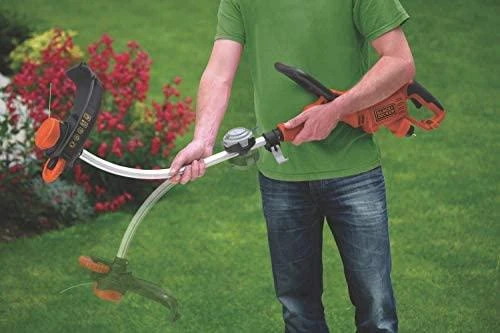 Black & Decker Juodas + DECKER 900W 35cm stiebo kirptuvas