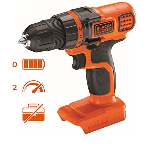 Black & Decker Akumuliatorinio suktuvo/gręžtuvo BDCDD18N 18V korpusas, Juodas & Decker