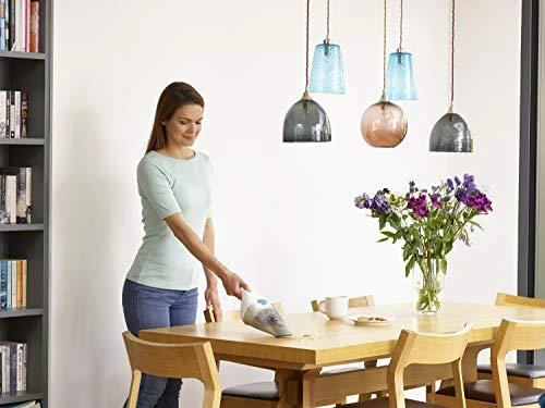 Rowenta Juodas & Decker Nešiojamas Dulkių Siurblys - Juodas & Decker NVC115JL 0,325L 3,6V Ličio Jonų Pilka/Balta