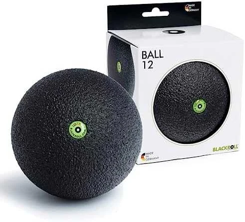 Masažinis kamuoliukas Blackroll Ball 12, geltonas
