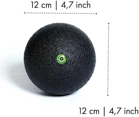 Masažinis kamuoliukas Blackroll Ball 12, geltonas