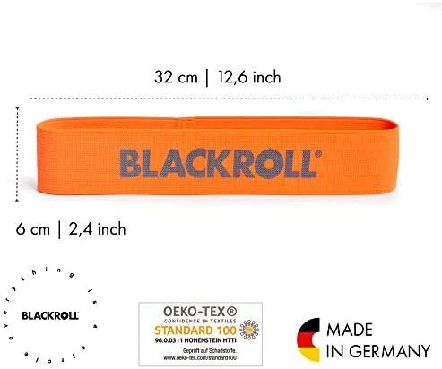 Pasipriešinimo guma BLACKROLL LOOP BAND, Oranžinis
