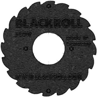 Masažinis volas BLACKROLL® FLOW, juodos spalvos