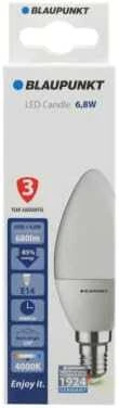 Blaupunkt LED Lamp E14, 4pcs | 6.8 W | Natural Baltas