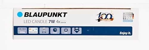 Blaupunkt LED Lamp E14, 4pcs | 6.8 W | Natural Baltas