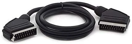 SCART-SCART laidas 1.5m juodas