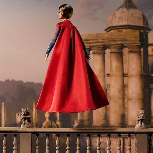 Mattel Lėlė Barbie Supergirl raudonai mėlyname kostiume