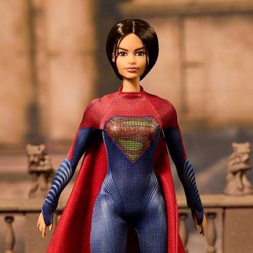 Mattel Lėlė Barbie Supergirl raudonai mėlyname kostiume