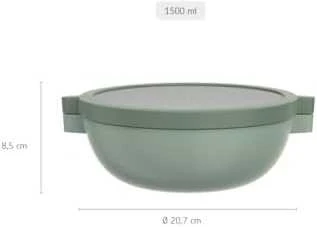 Rosti Mepal Pietų dėžutė Mepal Bento Lunch Bowl Nordic Mėlyna MP105830015700, 1,5 l