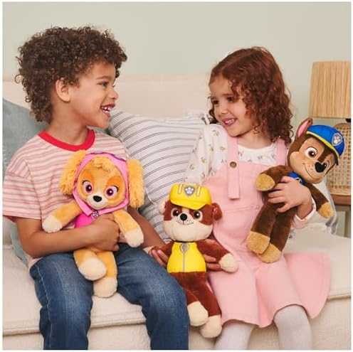 „Spin Master Paw Patrol“ pliušinis žaislas „Take A Long“ – Chase