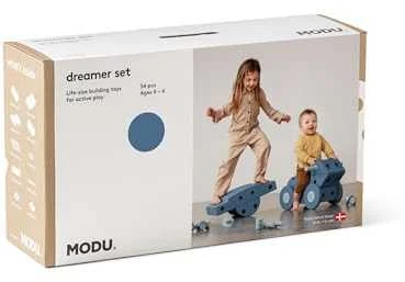Modu Dreamer Blocks 12in1 – dideli, kūrybingi blokeliai iš EPP putų | Gilioji Mėlyna