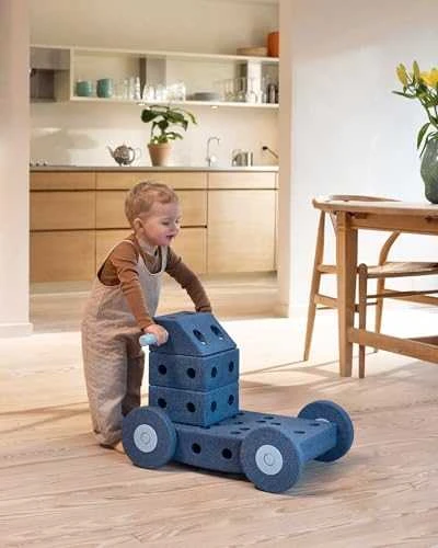 Modu Dreamer Blocks 12in1 – dideli, kūrybingi blokeliai iš EPP putų | Gilioji Mėlyna