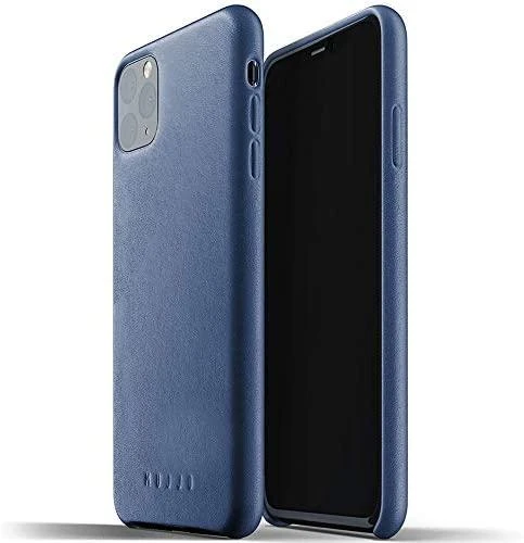 Mujjo Odinis dėklas for iPhone 11 Pro Max - Monaco Mėlyna