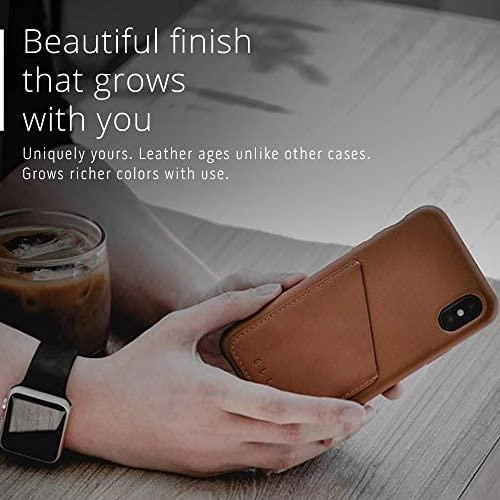 Mujjo Odinis dėklas for iPhone 11 Pro Max - Monaco Mėlyna