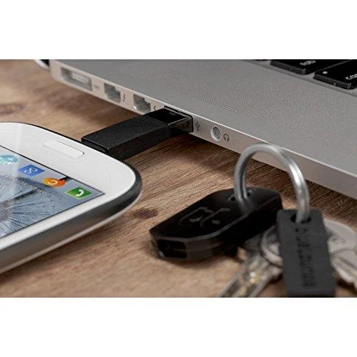BlueLounge KII raktas microUSB įkroviklis juodas (KI-MC-BL)