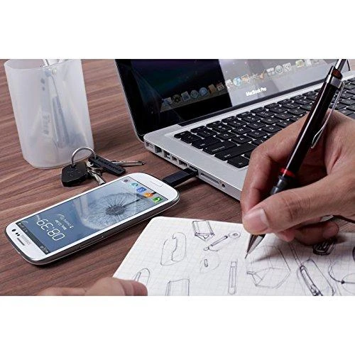 BlueLounge KII raktas microUSB įkroviklis juodas (KI-MC-BL)