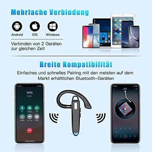 Wireless earphone Plantronics Poly 5200 juodas