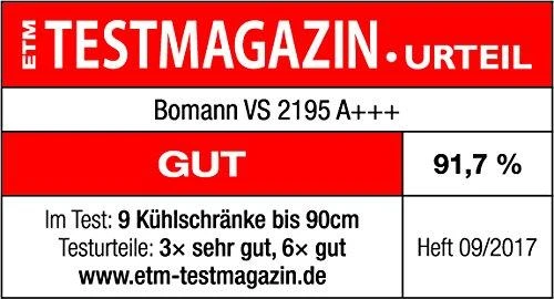 Šaldytuvas Bomann VS 2195.1 ix-look