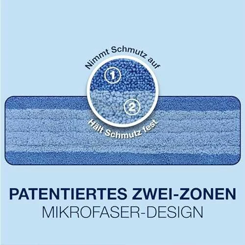 Bona Cleaning Pad su mikrofibry 1 vnt. mėlyna