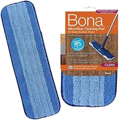 Bona Cleaning Pad su mikrofibry 1 vnt. mėlyna