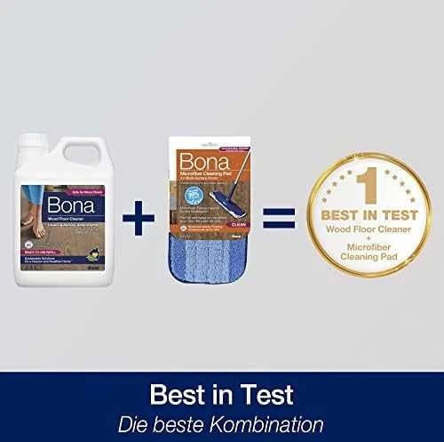 Bona Cleaning Pad su mikrofibry 1 vnt. mėlyna