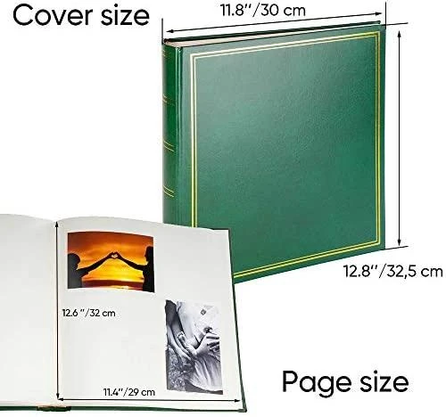 Nuotraukų rėmelis Victoria Collection Albumas B100PG Classic Kreminis, žalias