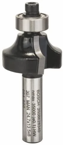 Bosch Suapvalinimo freza HM R=4 mm, dvipusė