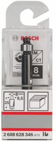 Bosch Freza laminatui HM d=9,5mm, l=25mm, kotas 8mm
