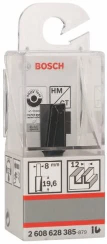 Bosch Pirštinė freza HM B=12mm, l=20 mm,kotas 8mm