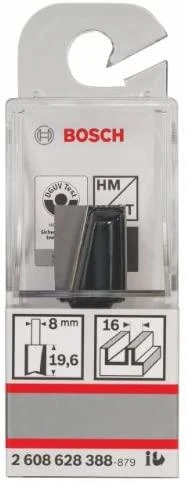 Bosch Pirštinė freza HM B=16mm, l=20 mm,kotas 8mm