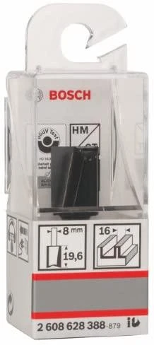 Bosch Pirštinė freza HM B=16mm, l=20 mm,kotas 8mm