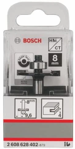 Bosch Diskinė freza HM B=4mm, kotas 8mm