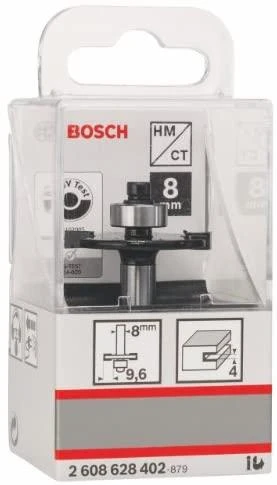 Bosch Diskinė freza HM B=4mm, kotas 8mm