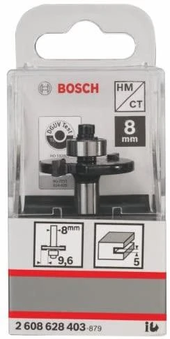 Bosch Diskinė freza HM B=5mm, kotas 8mm