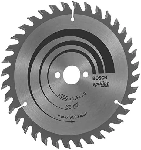Bosch Disk.pjūkl.diskas Optiline Wood 160x20/16