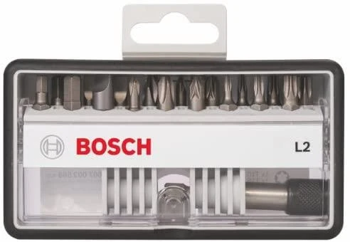 Bosch 19-dalių antgalių kompl. L2, ypač kieti