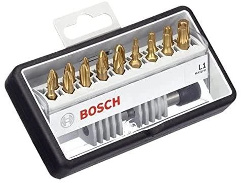 Bosch 19-dalių antgalių kompl. L1 Max Grip