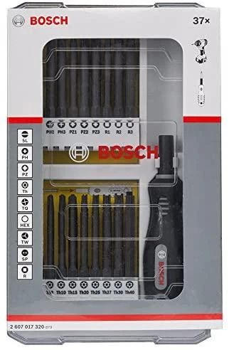 Bosch 37 dalių antgalių kompl. 75 mm