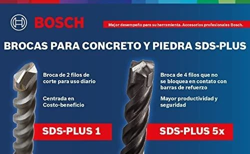 Grąžtas Bosch SDS plus grąžtų komplektas