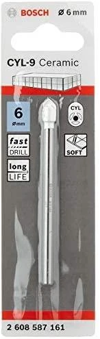 Bosch Grąžtas plytelėms CYL-9 6x80 mm, 1 vnt.