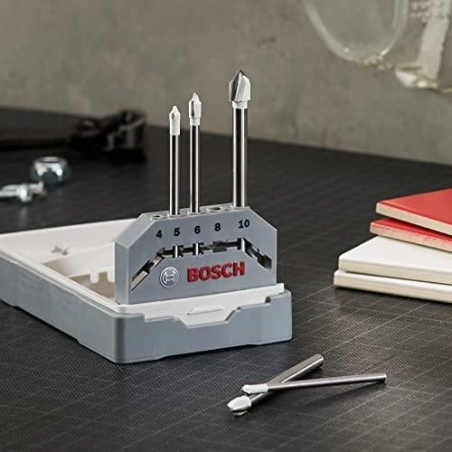 Grąžtas Bosch Grąžtu kompl. plytelems X-Pro Line, 4,5,6,8,10 mm